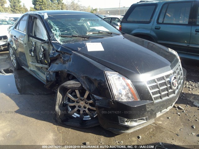1G6DF5E50D0175231 - 2013 CADILLAC CTS LUXURY COLLECTION BLACK photo 1
