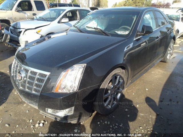 1G6DF5E50D0175231 - 2013 CADILLAC CTS LUXURY COLLECTION BLACK photo 2