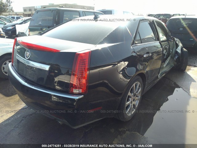 1G6DF5E50D0175231 - 2013 CADILLAC CTS LUXURY COLLECTION BLACK photo 4