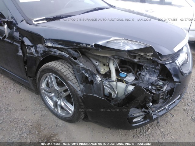 19UUA66267A044147 - 2007 ACURA TL GRAY photo 6