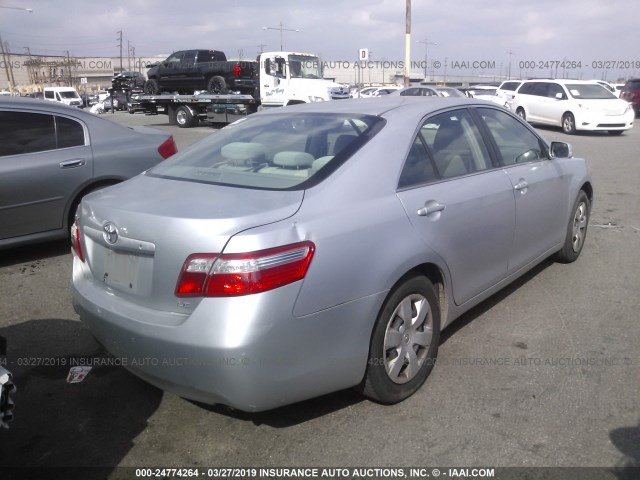 JTNBE46K173082500 - 2007 TOYOTA CAMRY NEW GENERAT CE/LE/XLE/SE SILVER photo 4