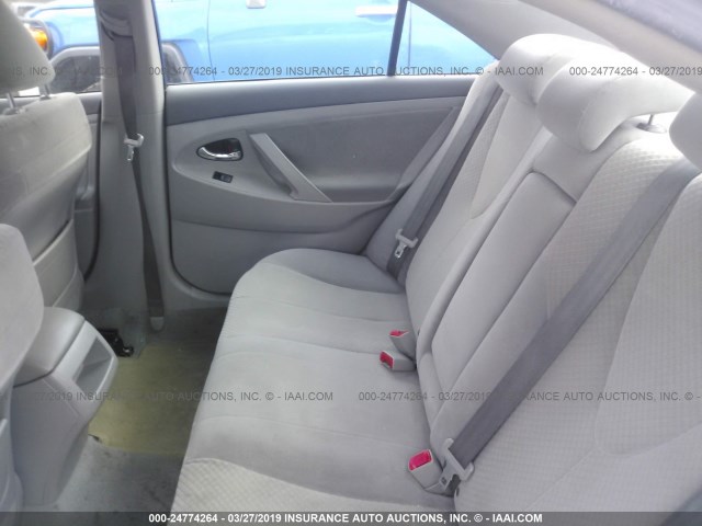 JTNBE46K173082500 - 2007 TOYOTA CAMRY NEW GENERAT CE/LE/XLE/SE SILVER photo 8