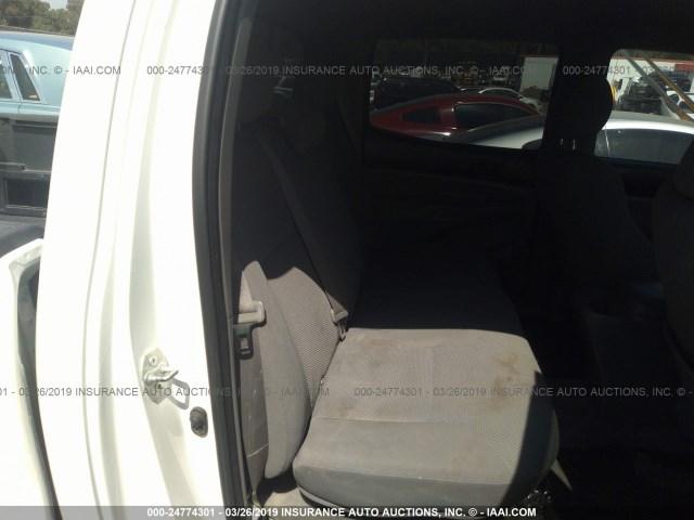 3TMJU62N97M033462 - 2007 TOYOTA TACOMA DOUBLE CAB PRERUNNER WHITE photo 8