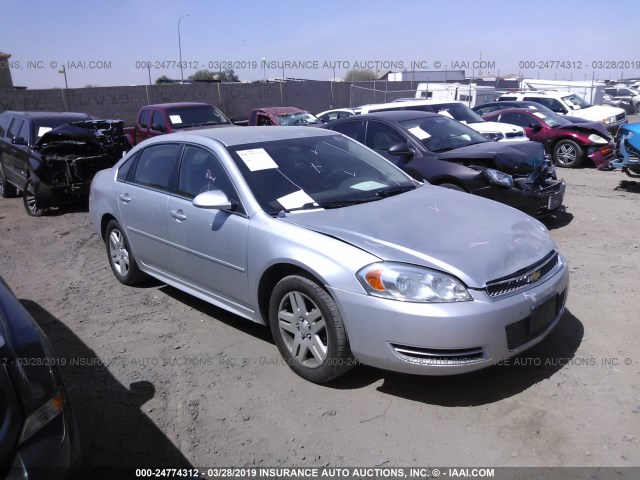 2G1WB5E3XG1105379 - 2016 CHEVROLET IMPALA LIMITED LT SILVER photo 1