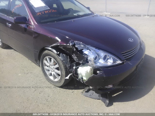 JTHBF30G936007020 - 2003 LEXUS ES 300 Champagne photo 6