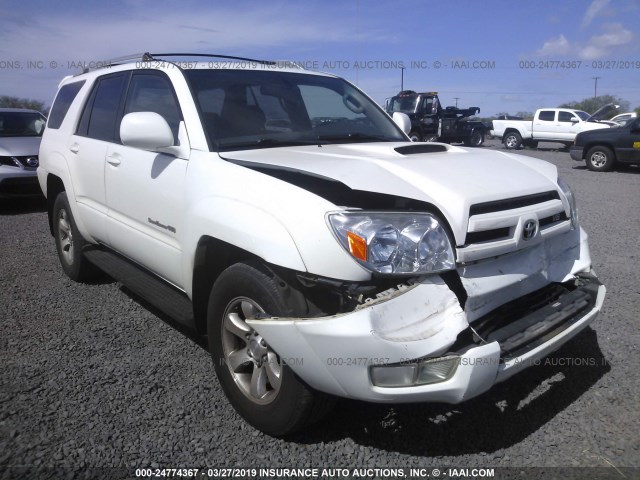 JTEBT14R948013959 - 2004 TOYOTA 4RUNNER SR5/SPORT WHITE photo 1