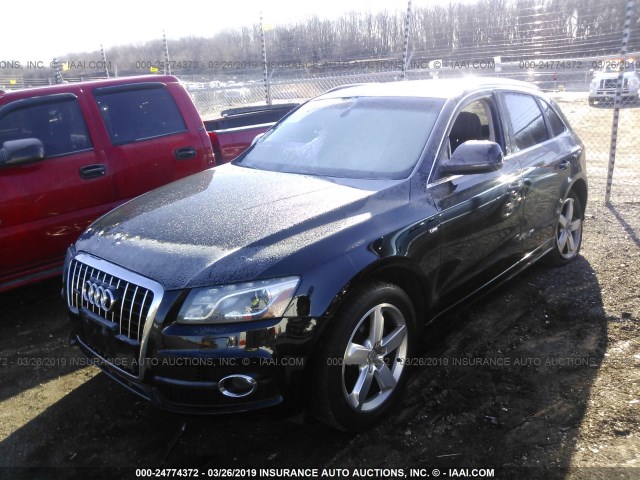 WA1WKAFP6CA064891 - 2012 AUDI Q5 PRESTIGE BLACK photo 2