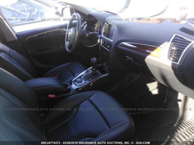 WA1WKAFP6CA064891 - 2012 AUDI Q5 PRESTIGE BLACK photo 5