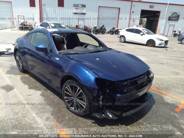 JF1ZNAA16G9707556 - 2016 TOYOTA SCION FR-S BLUE photo 1