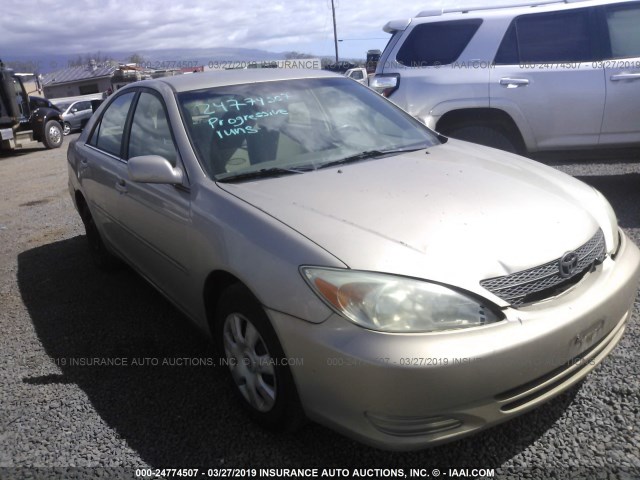 4T1BE32K53U259960 - 2003 TOYOTA CAMRY LE/XLE/SE TAN photo 1