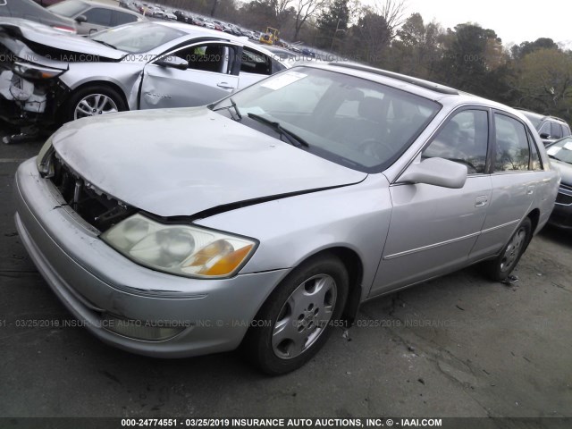 4T1BF28B94U376358 - 2004 TOYOTA AVALON XL/XLS SILVER photo 2