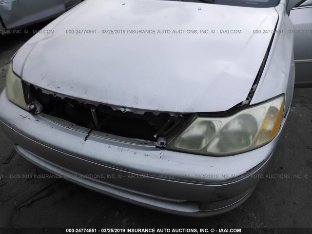 4T1BF28B94U376358 - 2004 TOYOTA AVALON XL/XLS SILVER photo 6