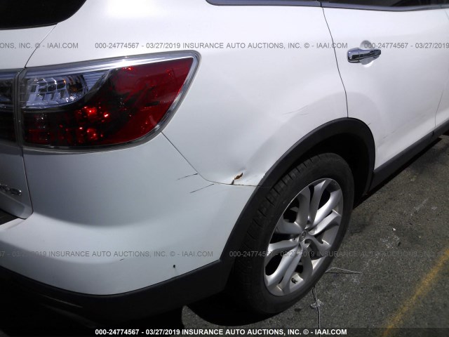 JM3TB2DV9C0364812 - 2012 MAZDA CX-9 WHITE photo 6