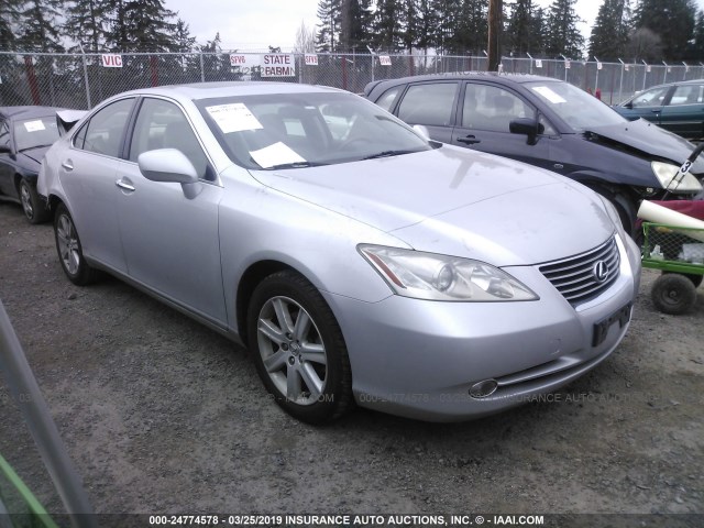 JTHBJ46G272042734 - 2007 LEXUS ES 350 SILVER photo 1