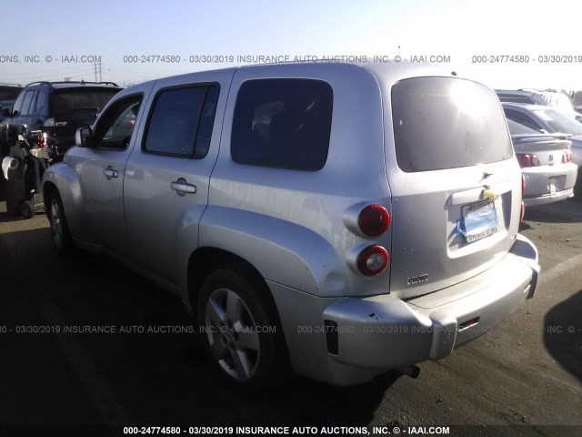 3GNBABFW6BS623378 - 2011 CHEVROLET HHR LT SILVER photo 3