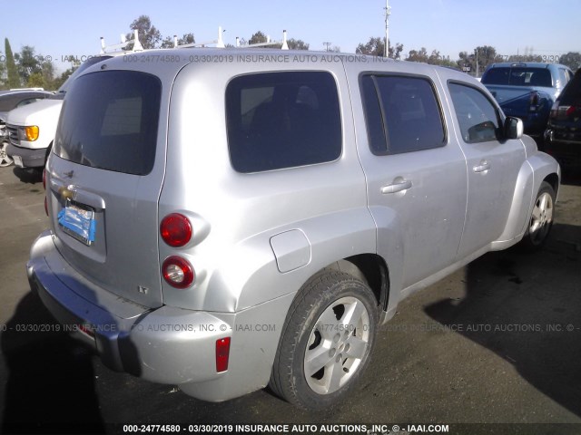 3GNBABFW6BS623378 - 2011 CHEVROLET HHR LT SILVER photo 4