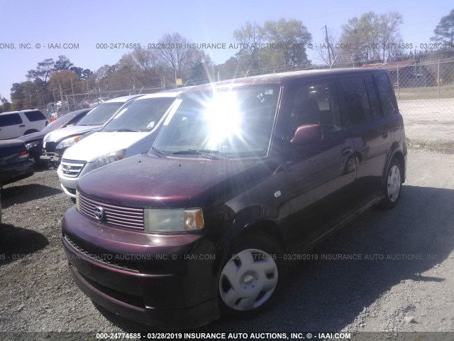 JTLKT324040164733 - 2004 TOYOTA SCION XB 紫色 照片 2