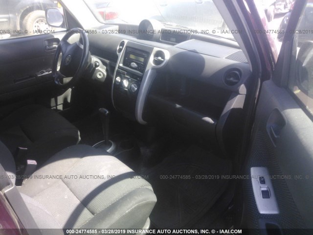 JTLKT324040164733 - 2004 TOYOTA SCION XB 紫色 照片 5