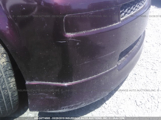 JTLKT324040164733 - 2004 TOYOTA SCION XB 紫色 照片 6