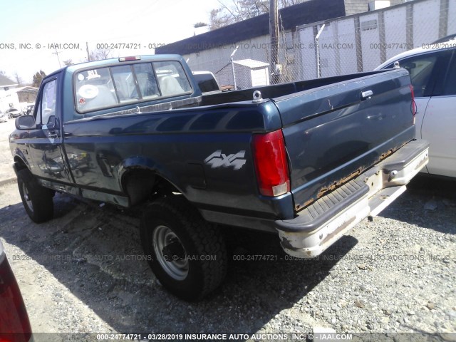 1FTHF36H1VEA18811 - 1997 FORD F350 GREEN photo 3