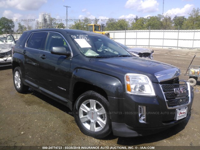 2GKALMEK6D6200332 - 2013 GMC TERRAIN SLE BLACK photo 1