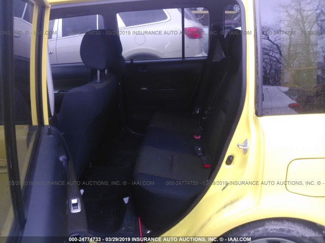 JTLKT324654015723 - 2005 TOYOTA SCION XB 黄色 照片 8