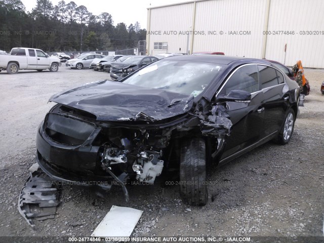 1G4GC5E39DF123123 - 2013 BUICK LACROSSE BLACK photo 2