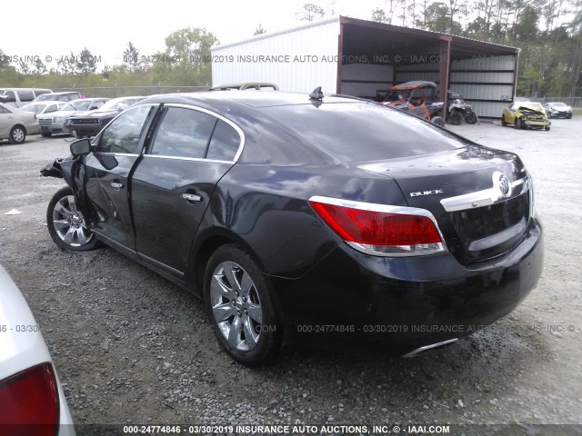 1G4GC5E39DF123123 - 2013 BUICK LACROSSE BLACK photo 3