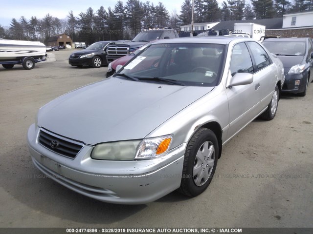 4T1BG28K21U114707 - 2001 TOYOTA CAMRY CE/LE/XLE 银色 照片 2