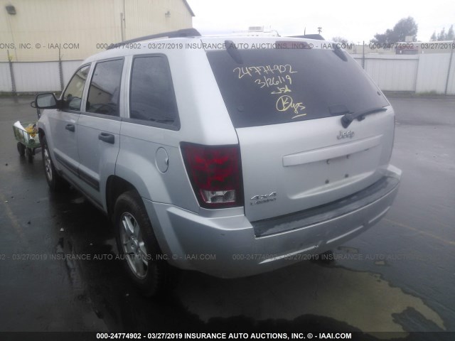 1J4GR48K66C234596 - 2006 JEEP GRAND CHEROKEE LAREDO/COLUMBIA/FREEDOM 银色 照片 3