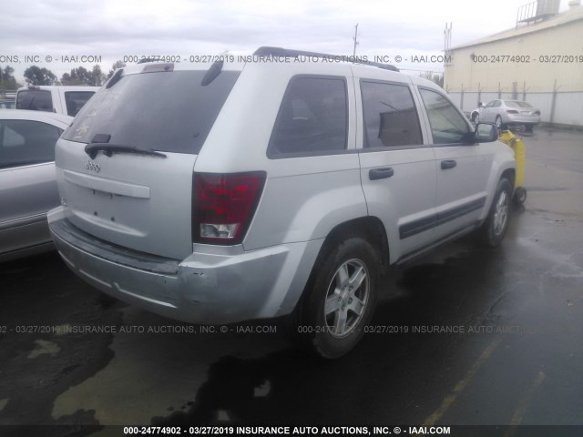 1J4GR48K66C234596 - 2006 JEEP GRAND CHEROKEE LAREDO/COLUMBIA/FREEDOM 银色 照片 4