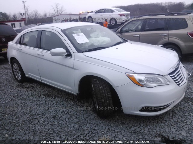 1C3CCBBG8CN107173 - 2012 CHRYSLER 200 TOURING WHITE photo 1