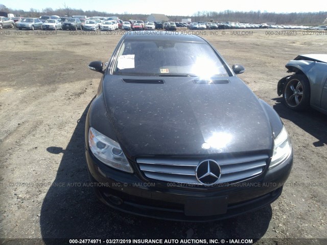 WDDEJ71X48A013269 - 2008 MERCEDES-BENZ CL 550 BLACK photo 6