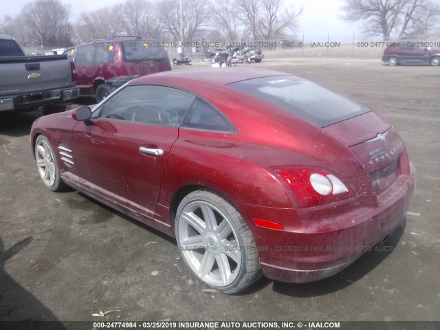 1C3AN69L85X025785 - 2005 CHRYSLER CROSSFIRE LIMITED RED photo 8