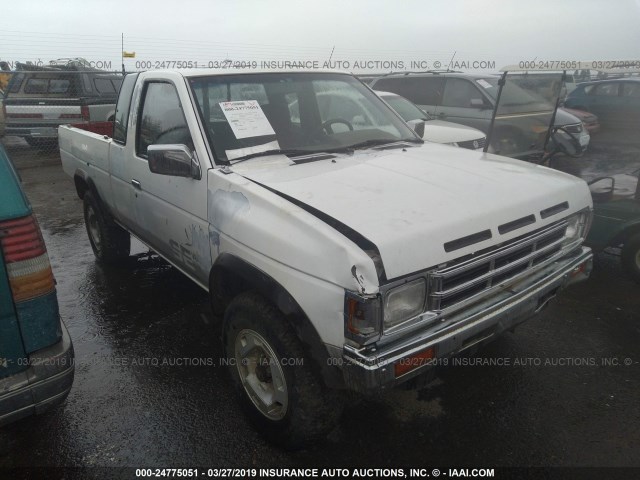 1N6HD16YXNC311660 - 1992 NISSAN TRUCK KING CAB SE WHITE photo 1