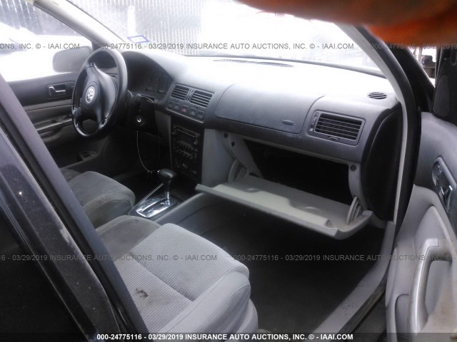 3VWPE69M03M188591 - 2003 VOLKSWAGEN JETTA WOLFSBURG 黑色 照片 5