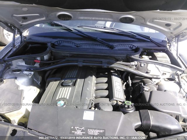 WBXPC9C41AWJ36342 - 2010 BMW X3 XDRIVE30I Gümüş foto 10