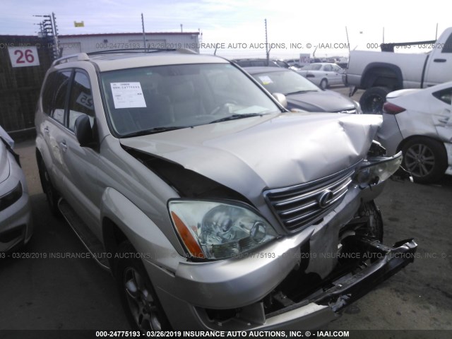 JTJBT20X180167968 - 2008 LEXUS GX 470 GOLD photo 1