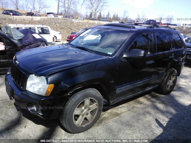 1J4GR48K35C507914 - 2005 JEEP GRAND CHEROKEE LAREDO/COLUMBIA/FREEDOM 黑色 照片 2