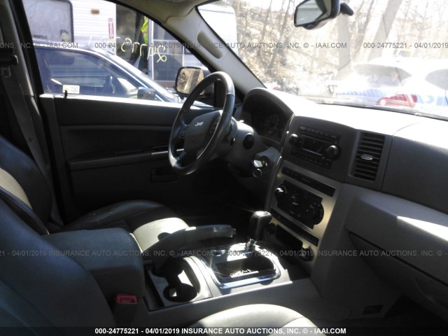 1J4GR48K35C507914 - 2005 JEEP GRAND CHEROKEE LAREDO/COLUMBIA/FREEDOM 黑色 照片 5