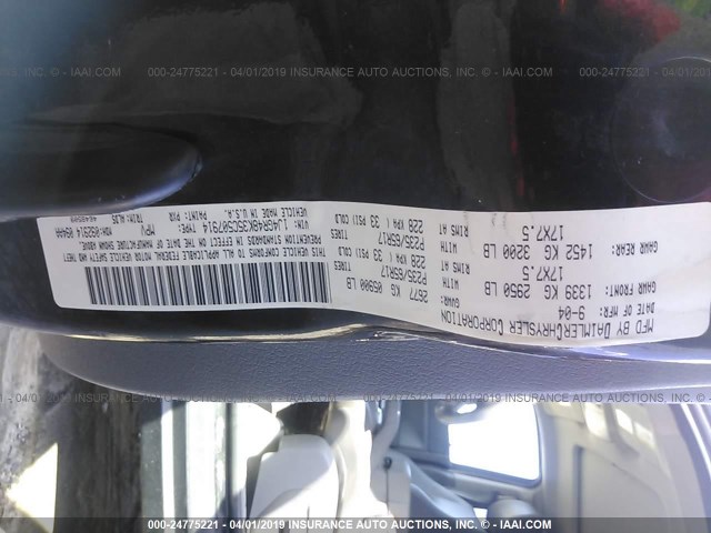 1J4GR48K35C507914 - 2005 JEEP GRAND CHEROKEE LAREDO/COLUMBIA/FREEDOM 黑色 照片 9