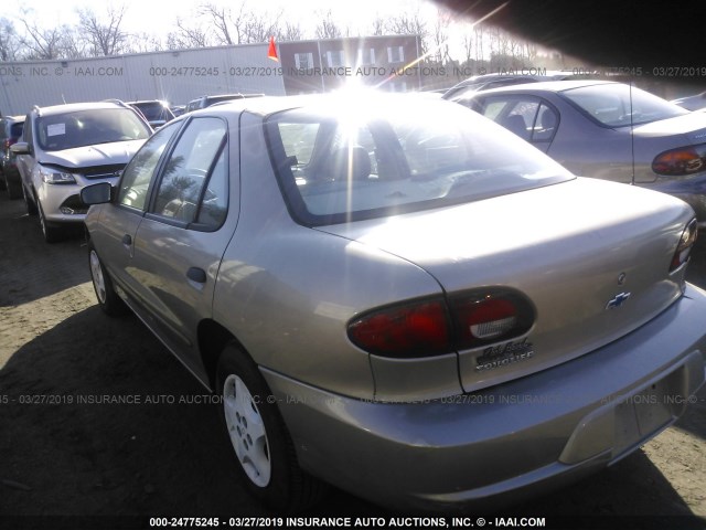 1G1JC524217209024 - 2001 CHEVROLET CAVALIER CNG GOLD photo 3