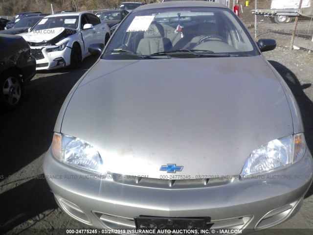 1G1JC524217209024 - 2001 CHEVROLET CAVALIER CNG GOLD photo 6