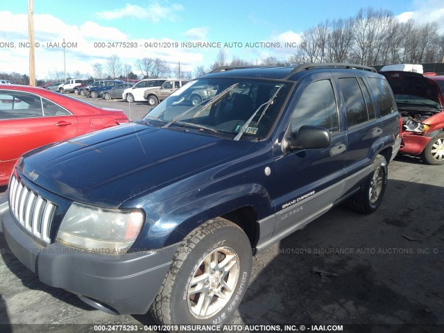 1J4GW48S04C300596 - 2004 JEEP GRAND CHEROKEE LAREDO/COLUMBIA/FREEDOM 蓝色 照片 2