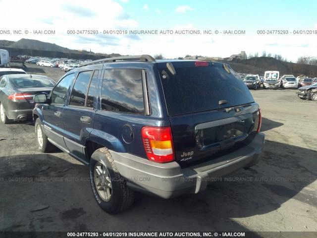 1J4GW48S04C300596 - 2004 JEEP GRAND CHEROKEE LAREDO/COLUMBIA/FREEDOM 蓝色 照片 3