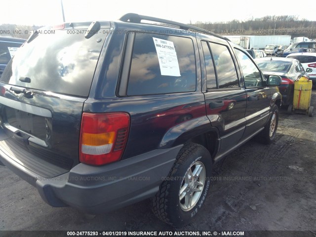 1J4GW48S04C300596 - 2004 JEEP GRAND CHEROKEE LAREDO/COLUMBIA/FREEDOM 蓝色 照片 4