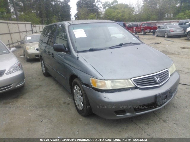 2HKRL18591H549074 - 2001 HONDA ODYSSEY LX BLUE photo 1