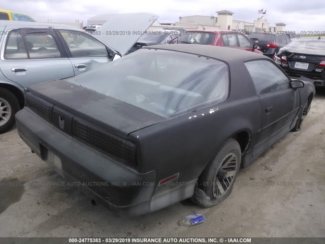 1G2FW21E5JL211133 - 1988 PONTIAC FIREBIRD TRANS AM/GTA BLACK photo 4