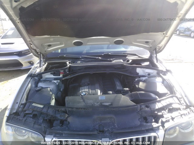 WBXPC9C45AWJ34139 - 2010 BMW X3 XDRIVE30I Gümüş foto 10