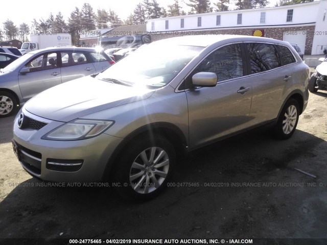 JM3TB38A590169036 - 2009 MAZDA CX-9 SILVER photo 2